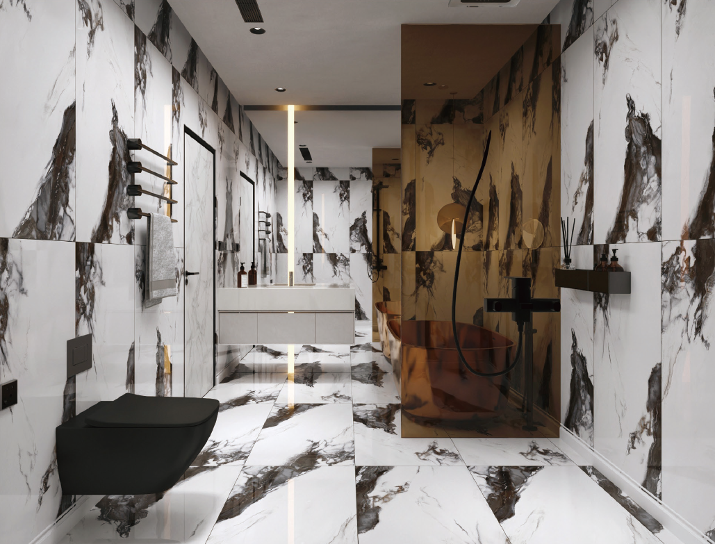 Polished Glazed Tiles KerAline