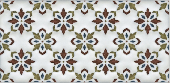 STG/B619/16000 Клемансо орнамент 7.4*15 Kerama Marazzi
