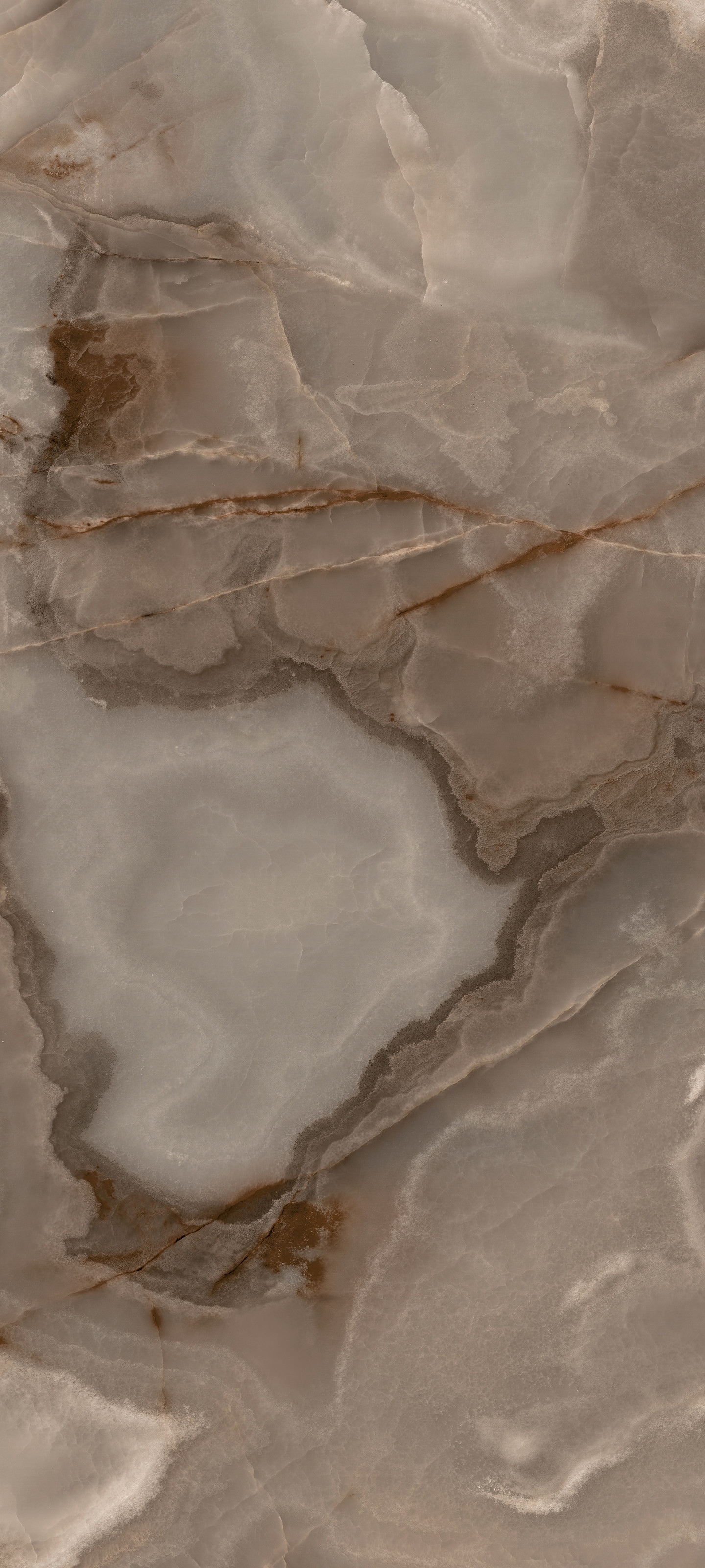 770424 Reves De Rex Choco Glossy Ret 80x180 Rex Ceramiche