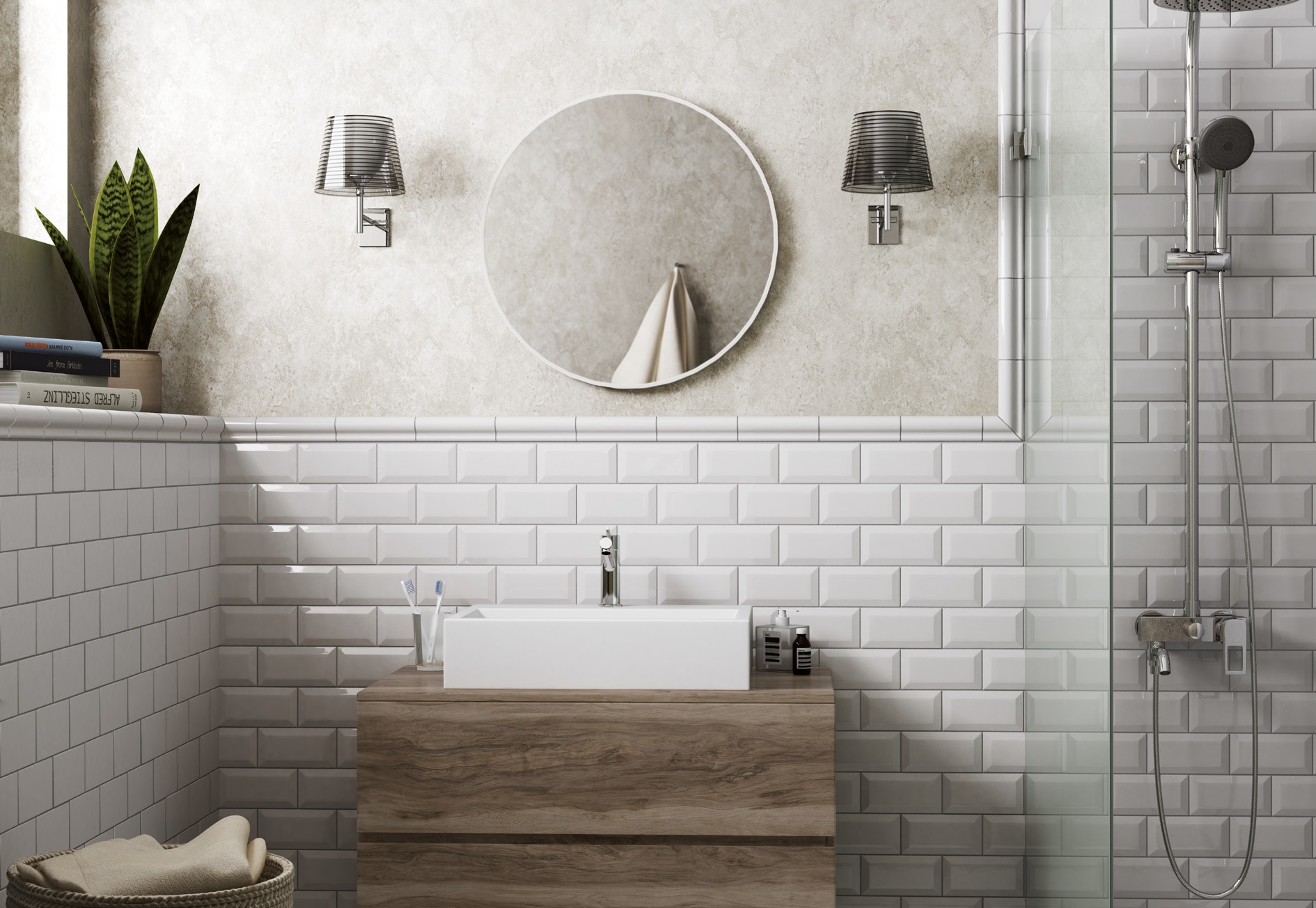 12738 Metro White 7.5x15 EQUIPE фото 16