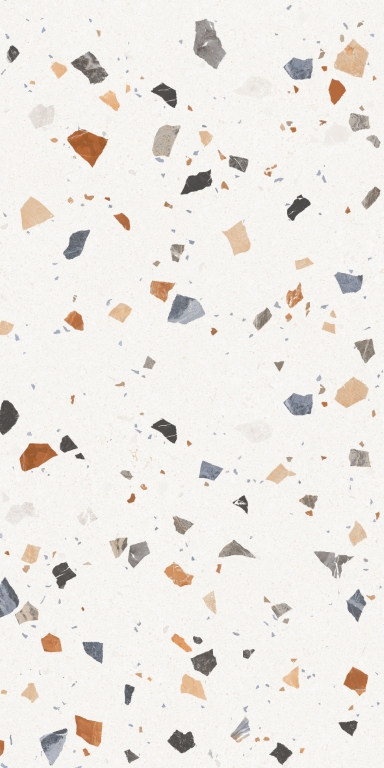 Terazo White Glister Carving 60x120 Casati Ceramica