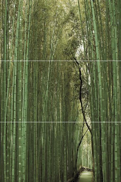 Bambu Панно (из 3-х плиток) D/E/F 50х75 Keros Ceramica