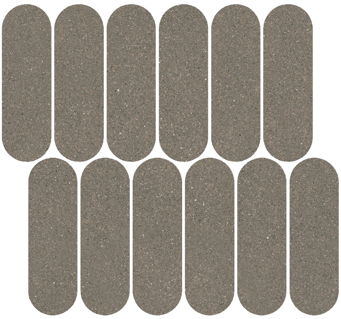 ID146 Джиминьяно наборный коричневый матовый 30x32 Kerama Marazzi фото 4