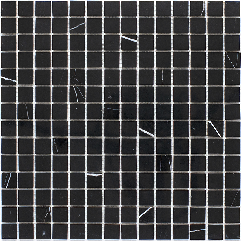 JMST034 Black Polished 30.5X30.5 StarMosaic