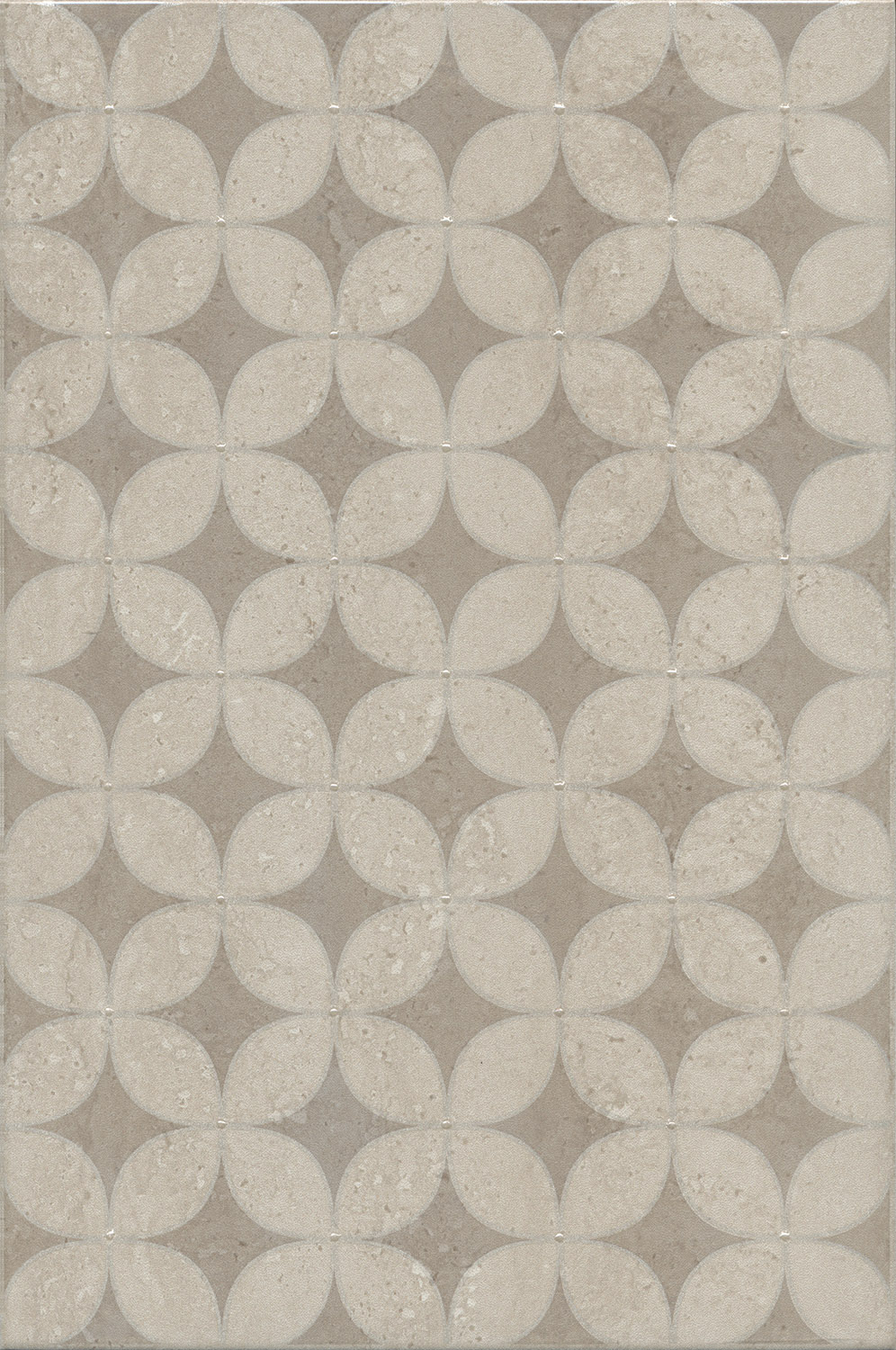 OS/A216/8340 Декор Туф бежевый светлый глянцевый 20x30 Kerama Marazzi
