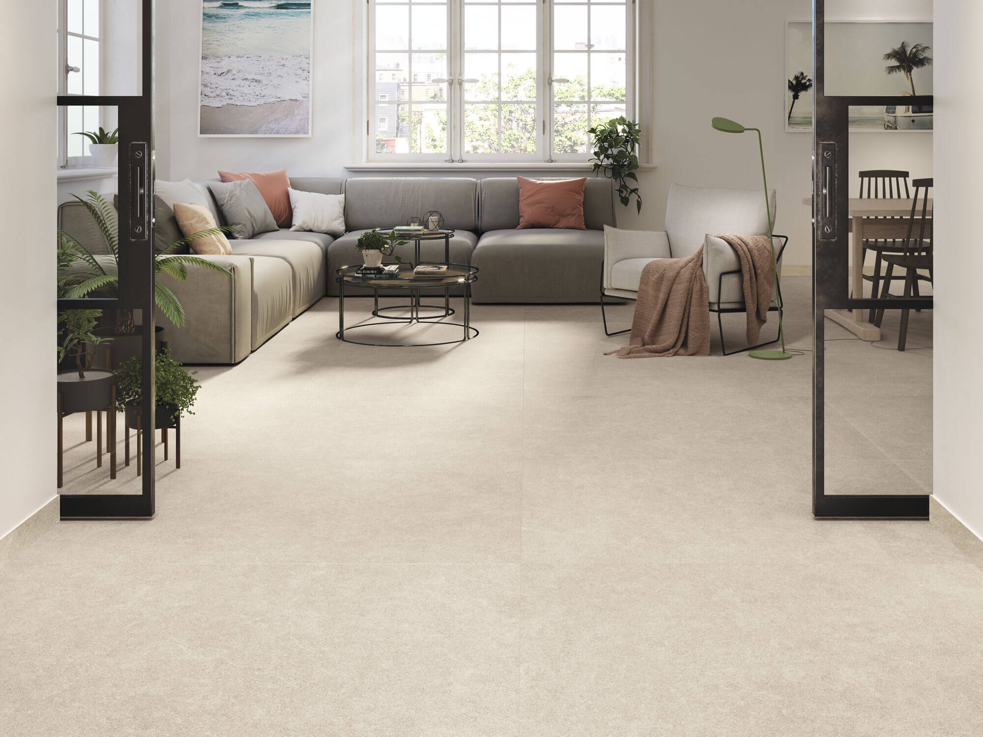 9551 Soller Blanco Relieve Nau Rect 30х90 Porcelanite Dos