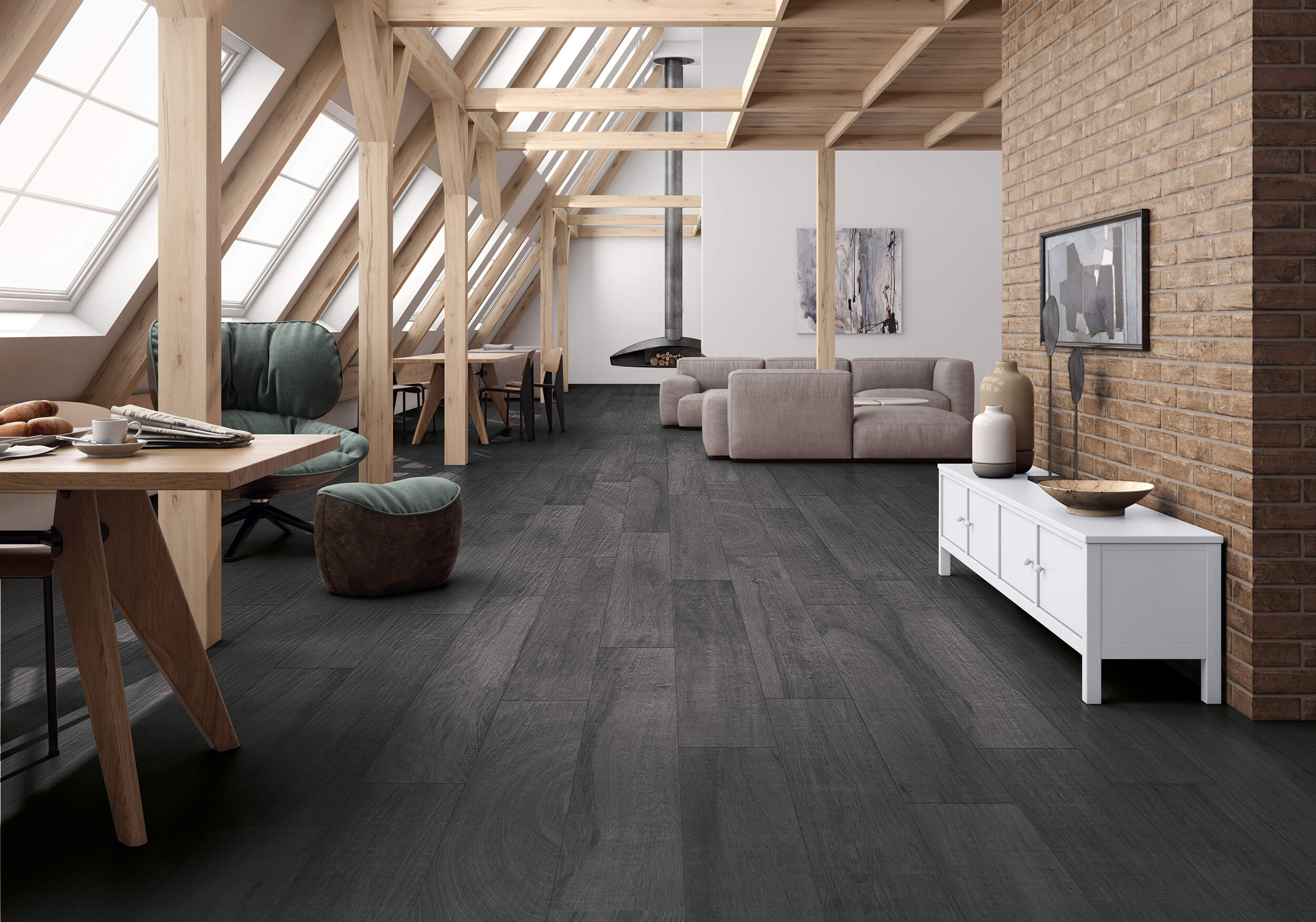 Artwood Chevron Nut R11 120x60 Ibero