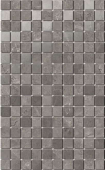 MM6361 Декор Гран Пале серый мозаичный 25х40 Kerama Marazzi