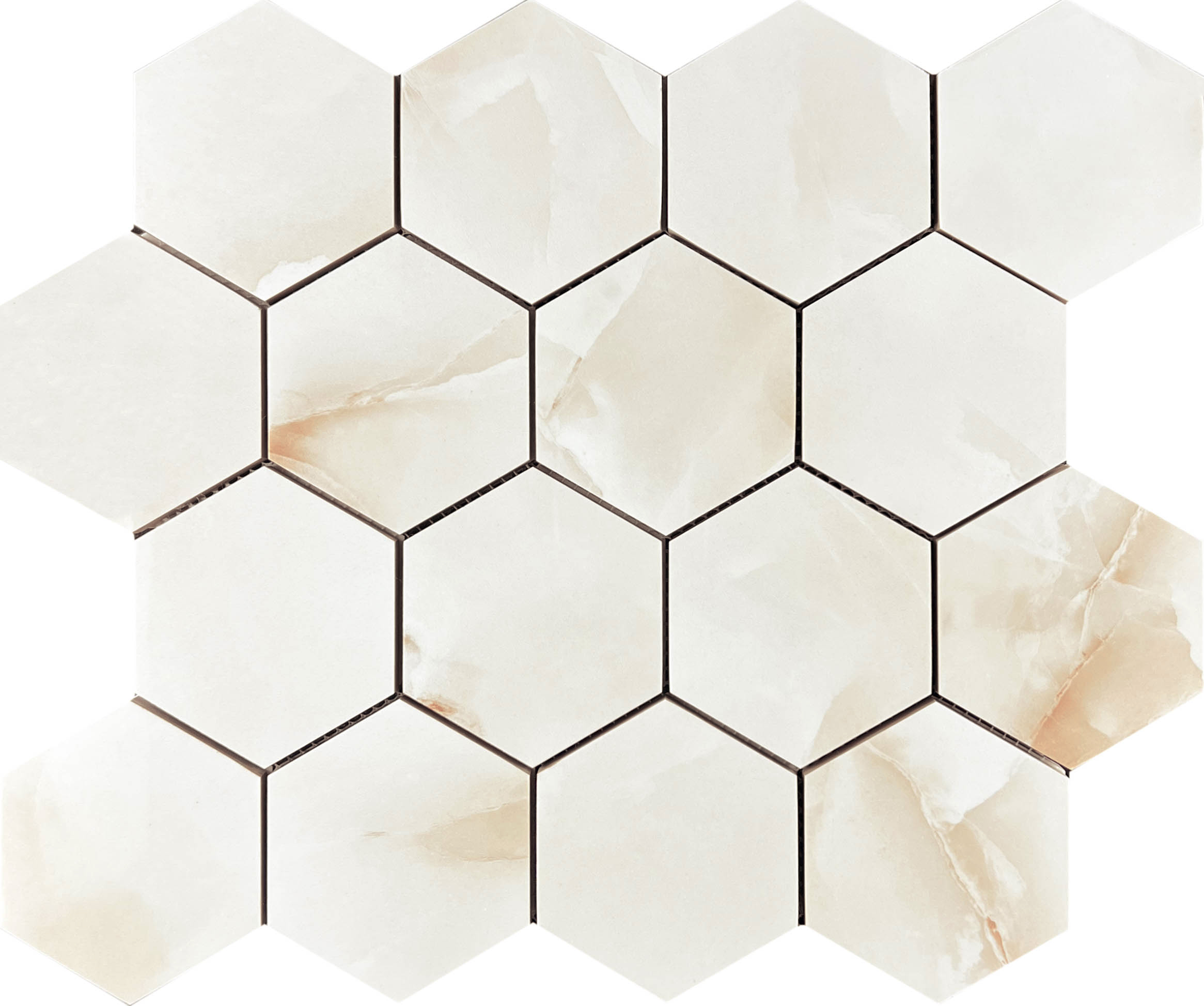 Mosaic Antisky Hexagone 28x33 Velsaa