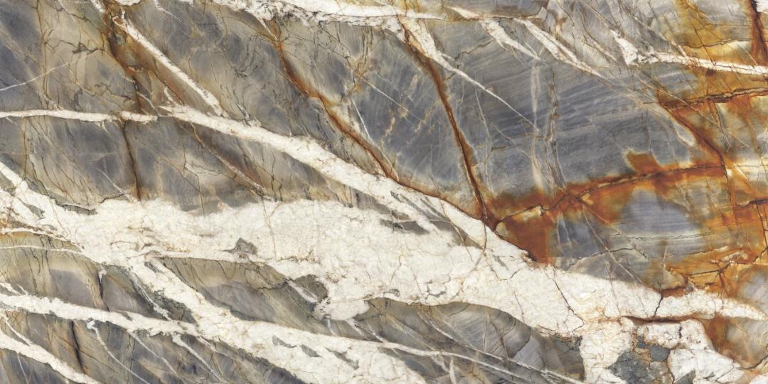 L175607MF6 Marmi Blue Tempest Lucido 150x75 IRIS FMG