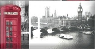 Monocolor Composicion London Calling C 15х22.5 Absolut Keramika