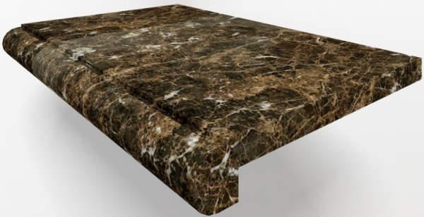 MB001-EMPD Emperador Dark Solid Mb001 100x30 Marmocer