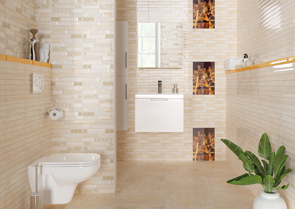 UG1A061 спецэлемент стеклянный Universal Glass желтый 4,8x60 Cersanit