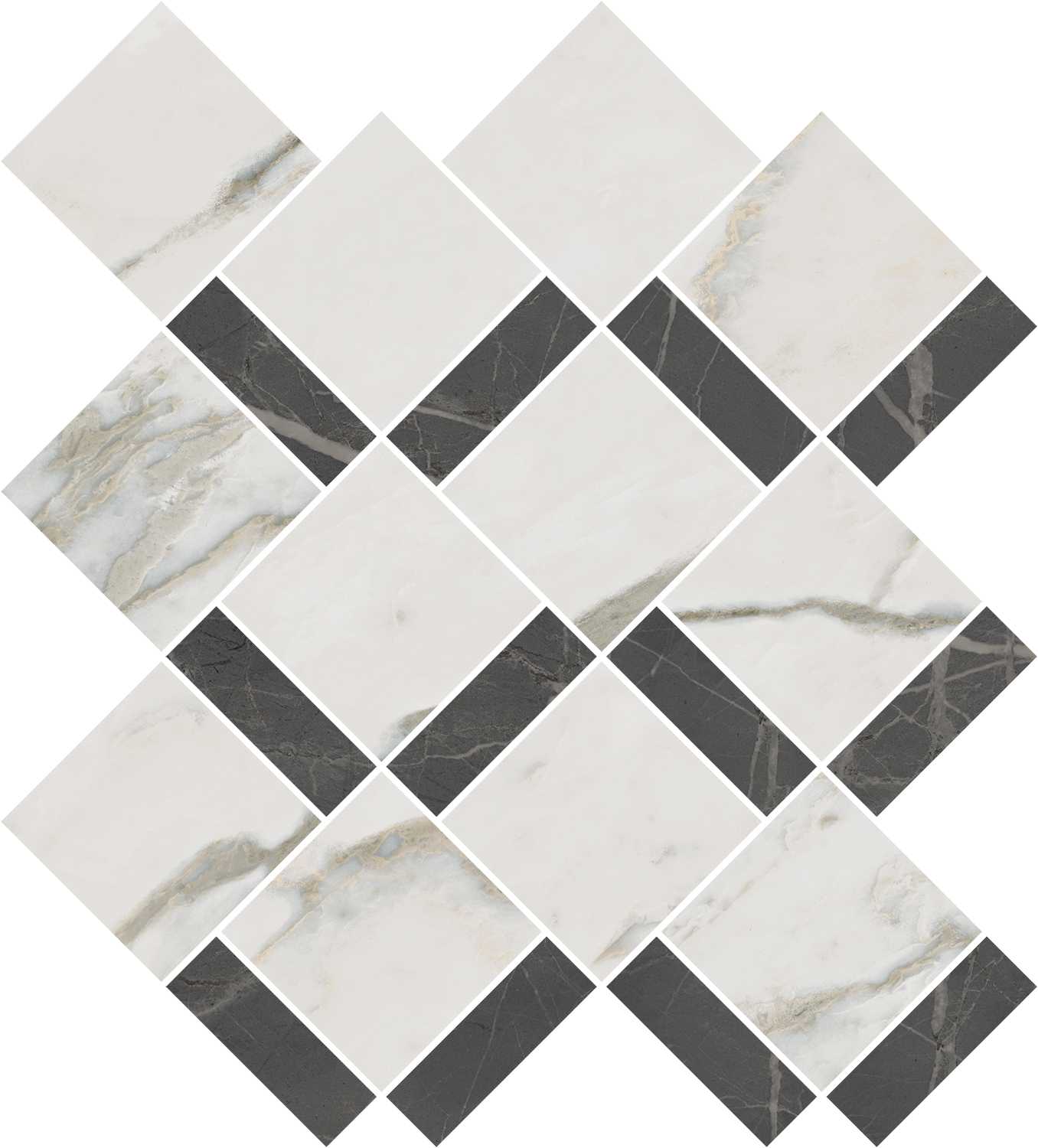 T020/SG642820 Буонарроти мозаичный 39x35x0,9 Kerama Marazzi