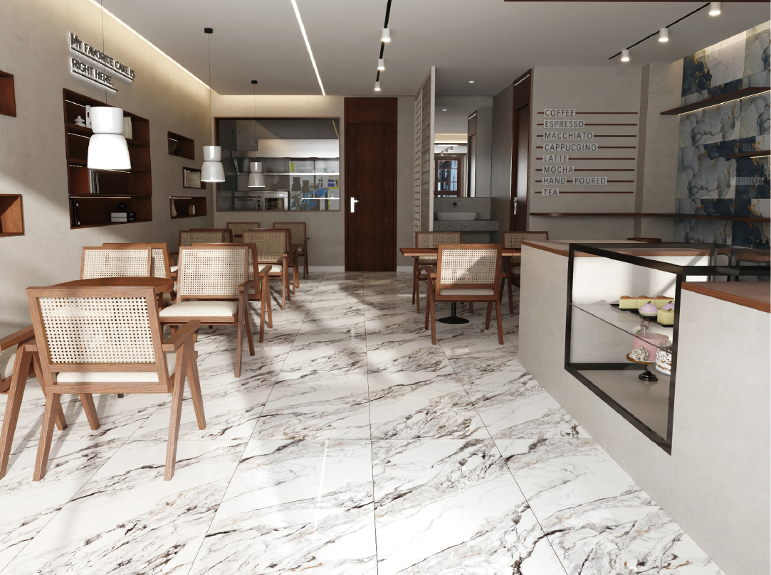 Polished Glazed Tiles KerAline