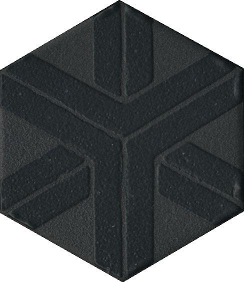 OS/B241/63001 Декор Агуста черный 6х5,2 Kerama Marazzi