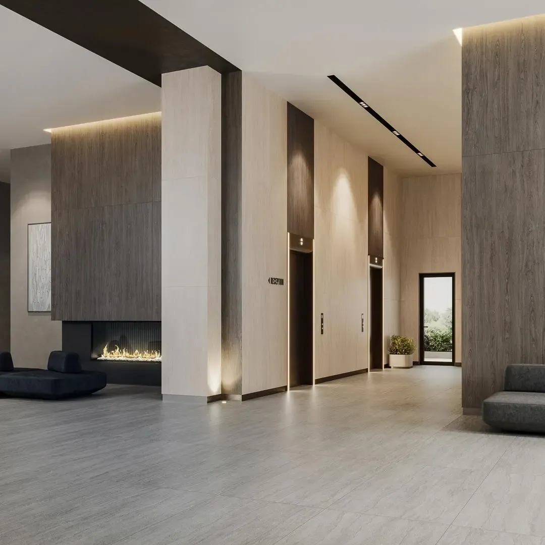 KM4080G0031RBT4 Плинтус Портленд серый светлый матовый обрезной 80x9,5x0,9 Kerama Marazzi фото 9
