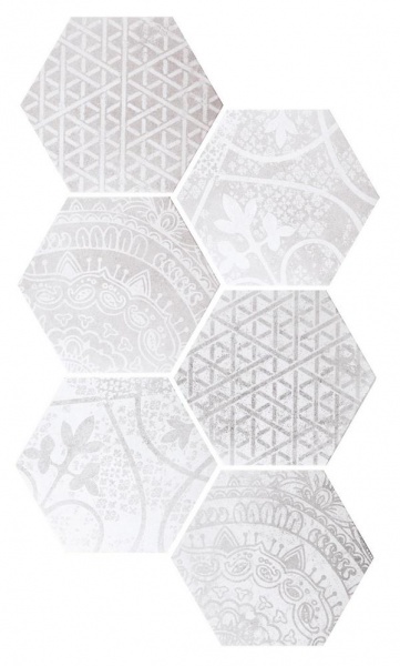 Alchimia ARS MIX 1 BIANCO GRIGIO 26.6x23 Quintessenza