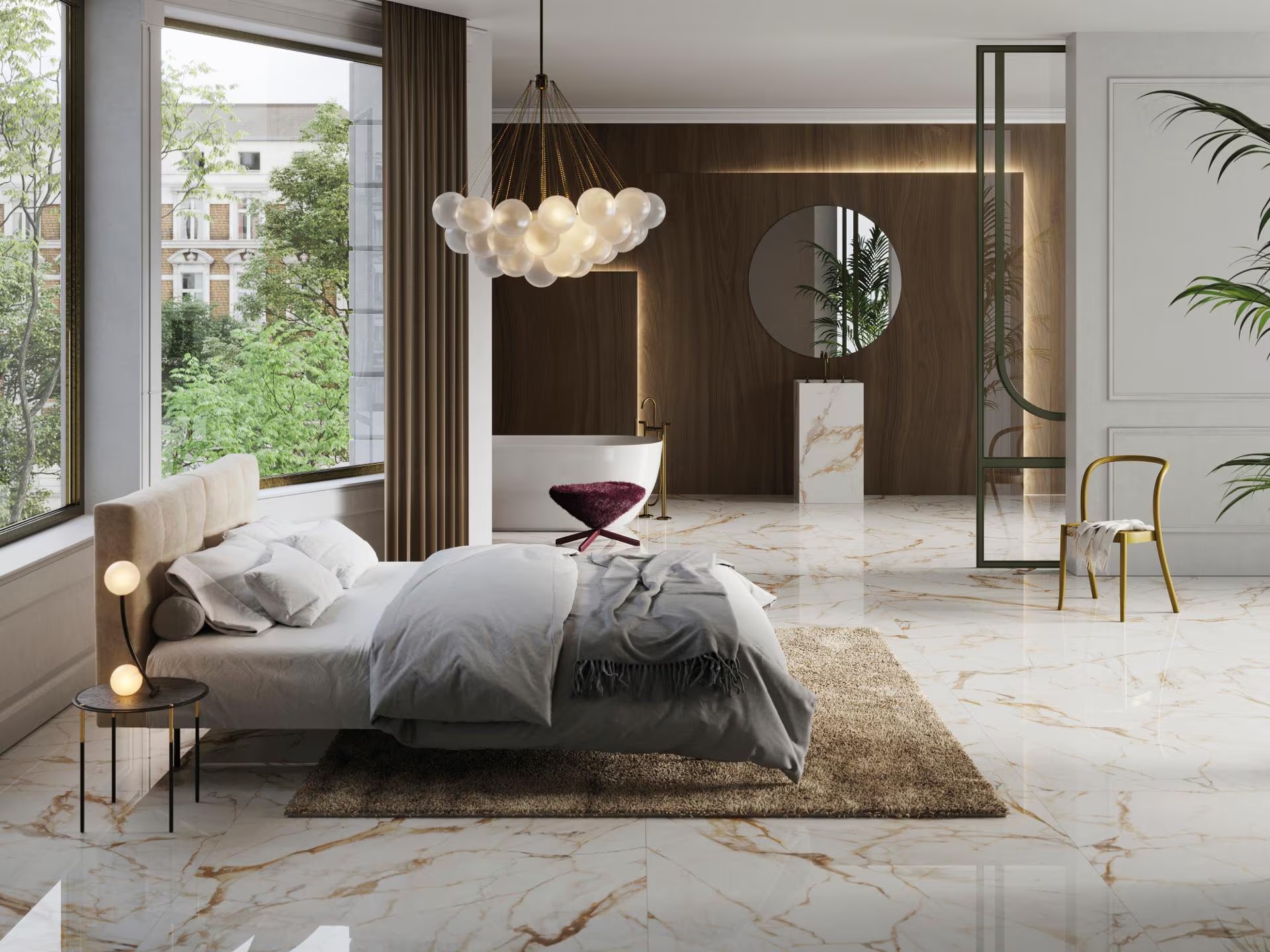 100331042 Glem White Nat 120x120 Porcelanosa фото 11