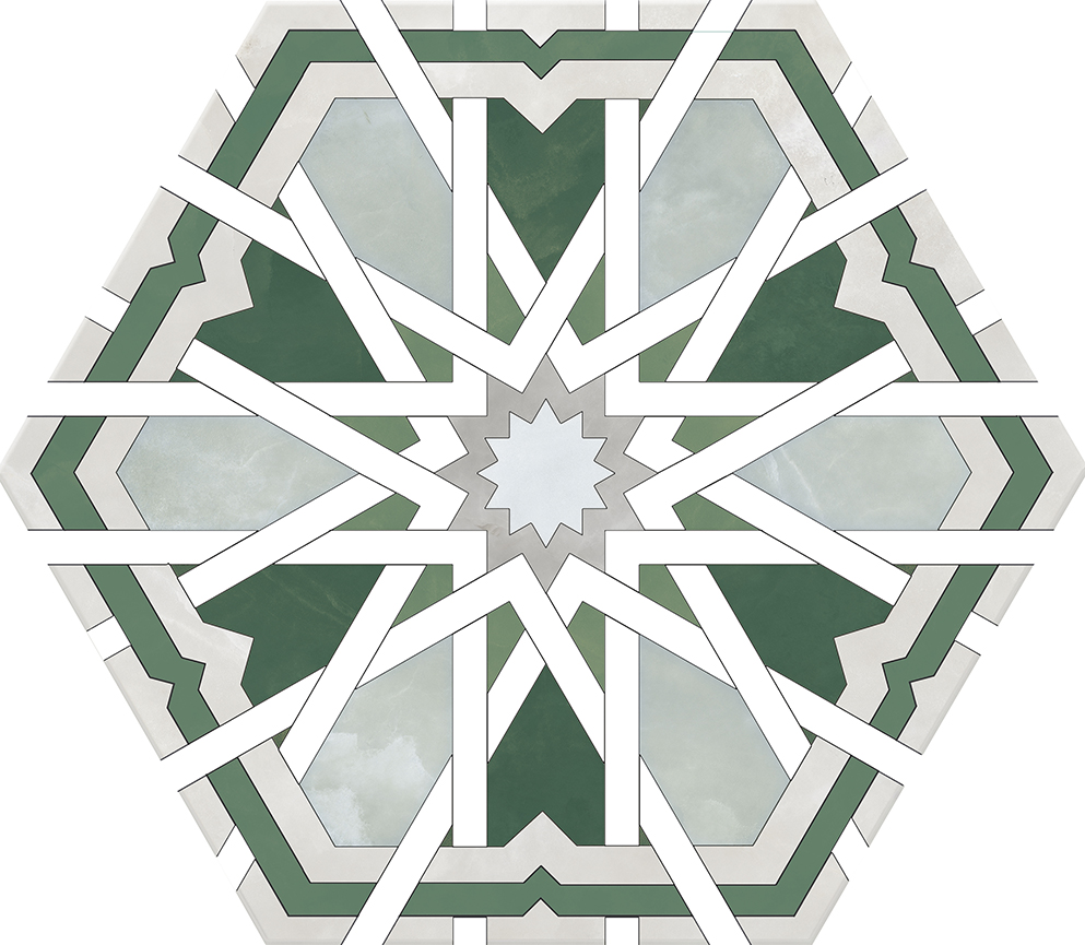 Radiant Green 20x24 Monopole Ceramica