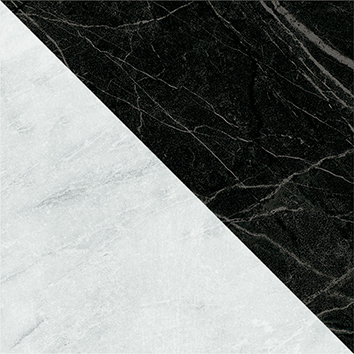 4101199 Flag Black White 18,6x18,6 41ZERO42