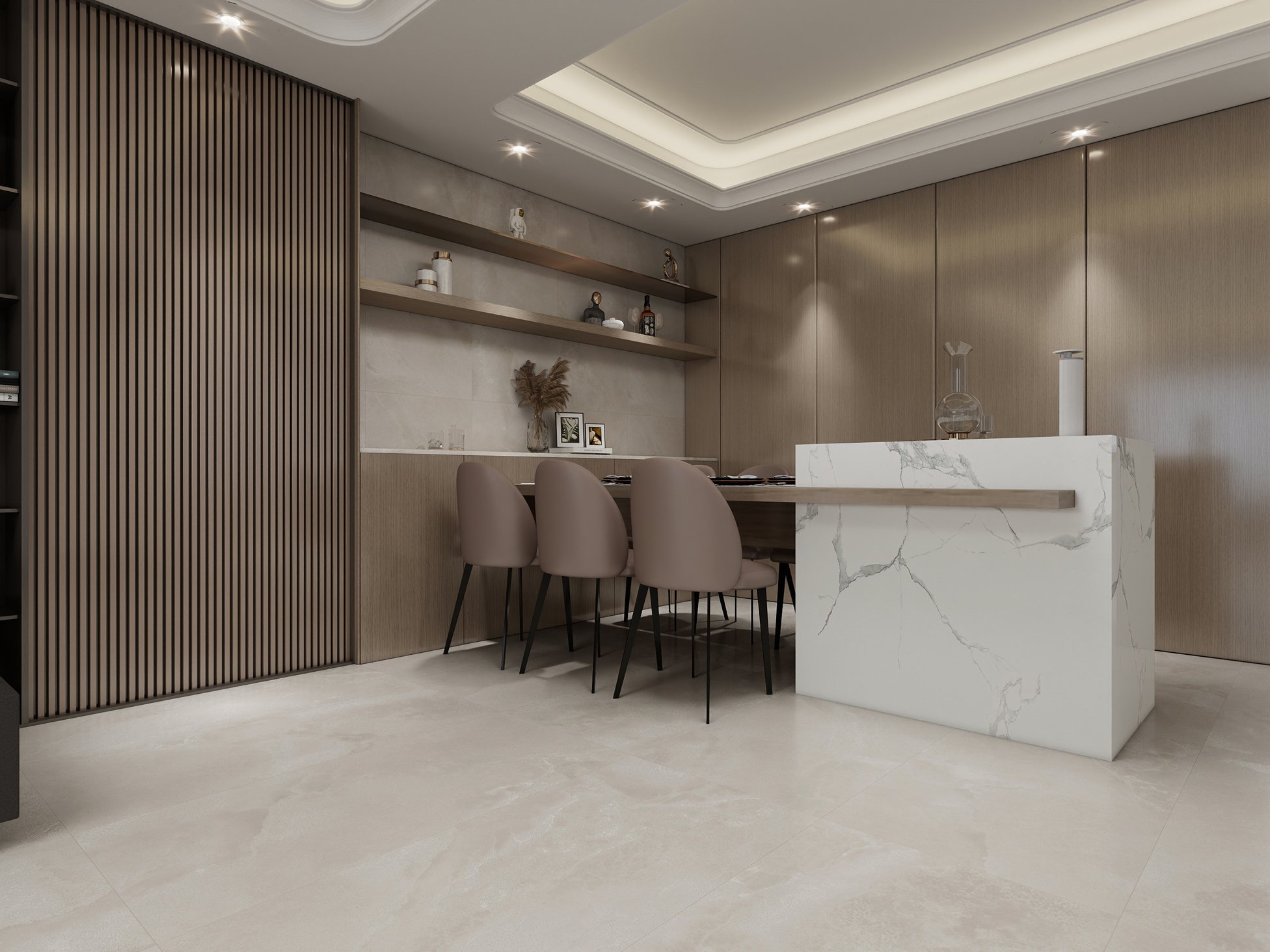 NTT9357SDS Kronos Brown Digital Satin 60x120 NT Ceramic фото 21