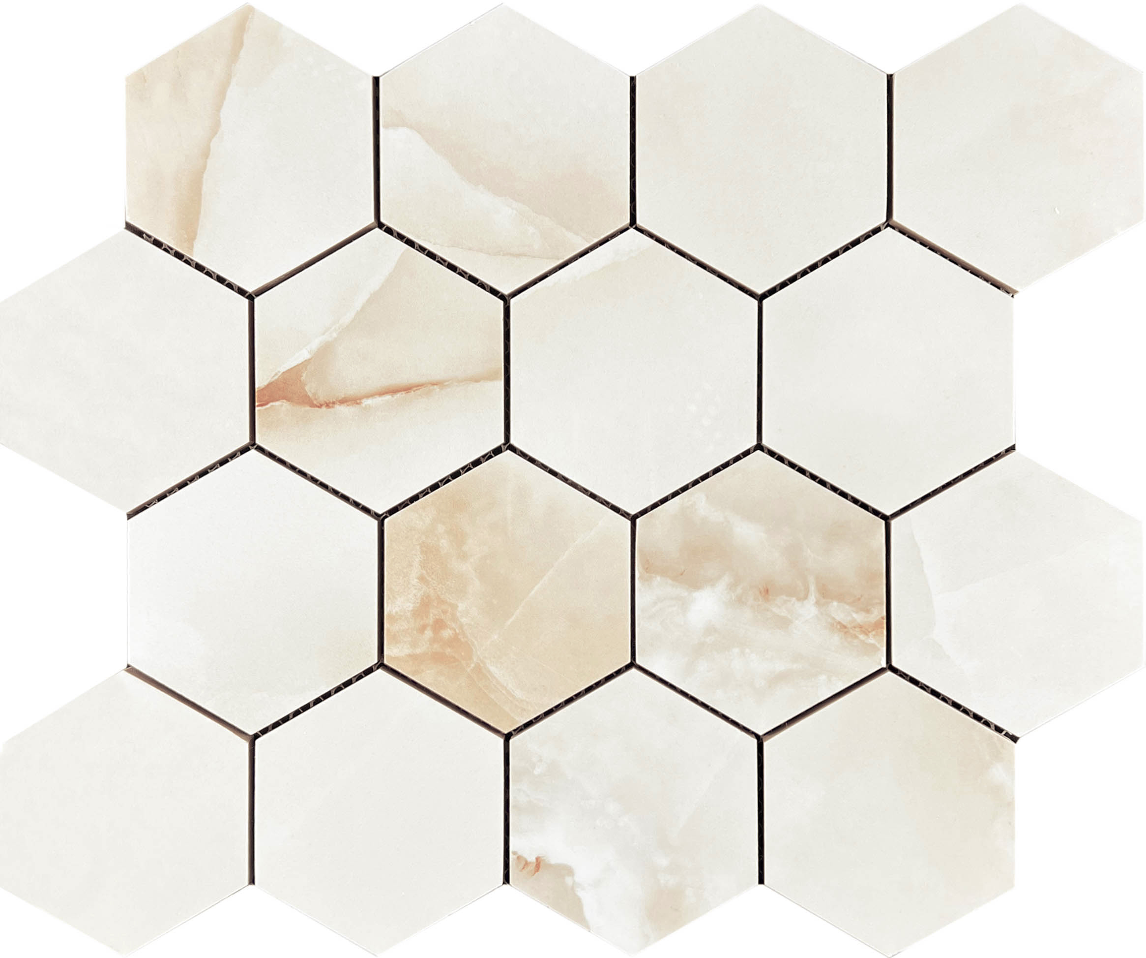 Mosaic Antisky Hexagone 28x33 Velsaa