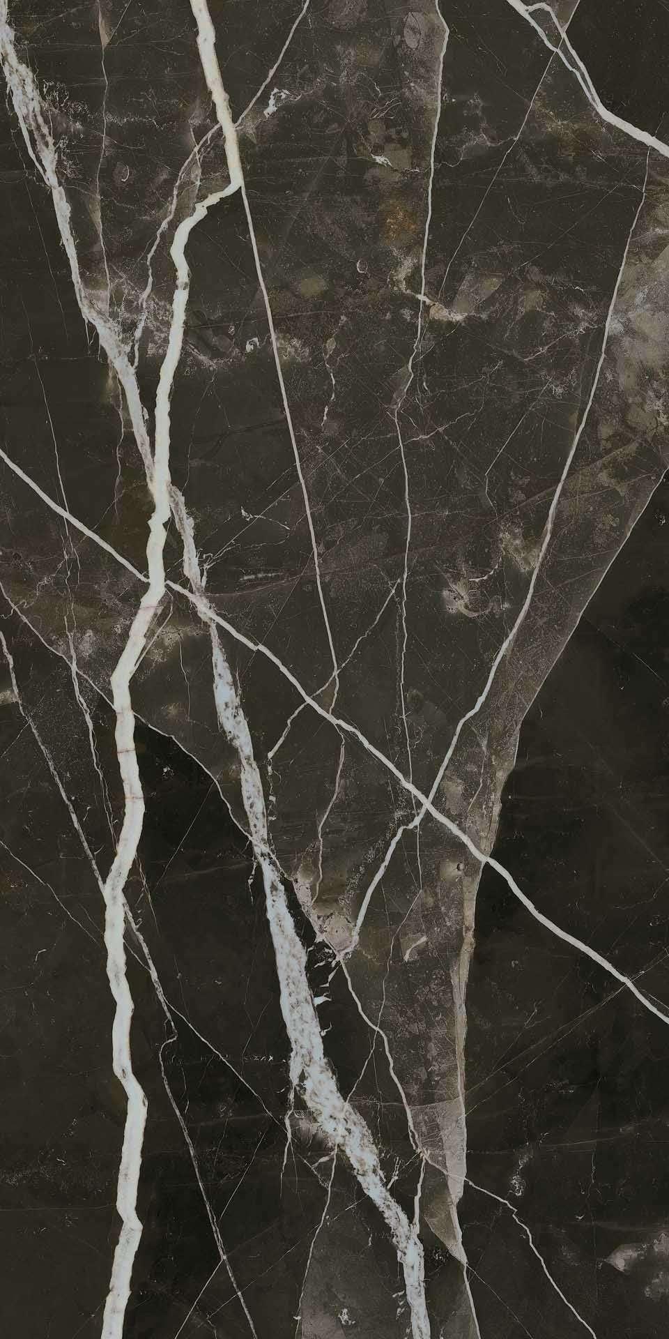 LU628631 Calacatta Black Lucido 8mm 60x120 IRIS FMG