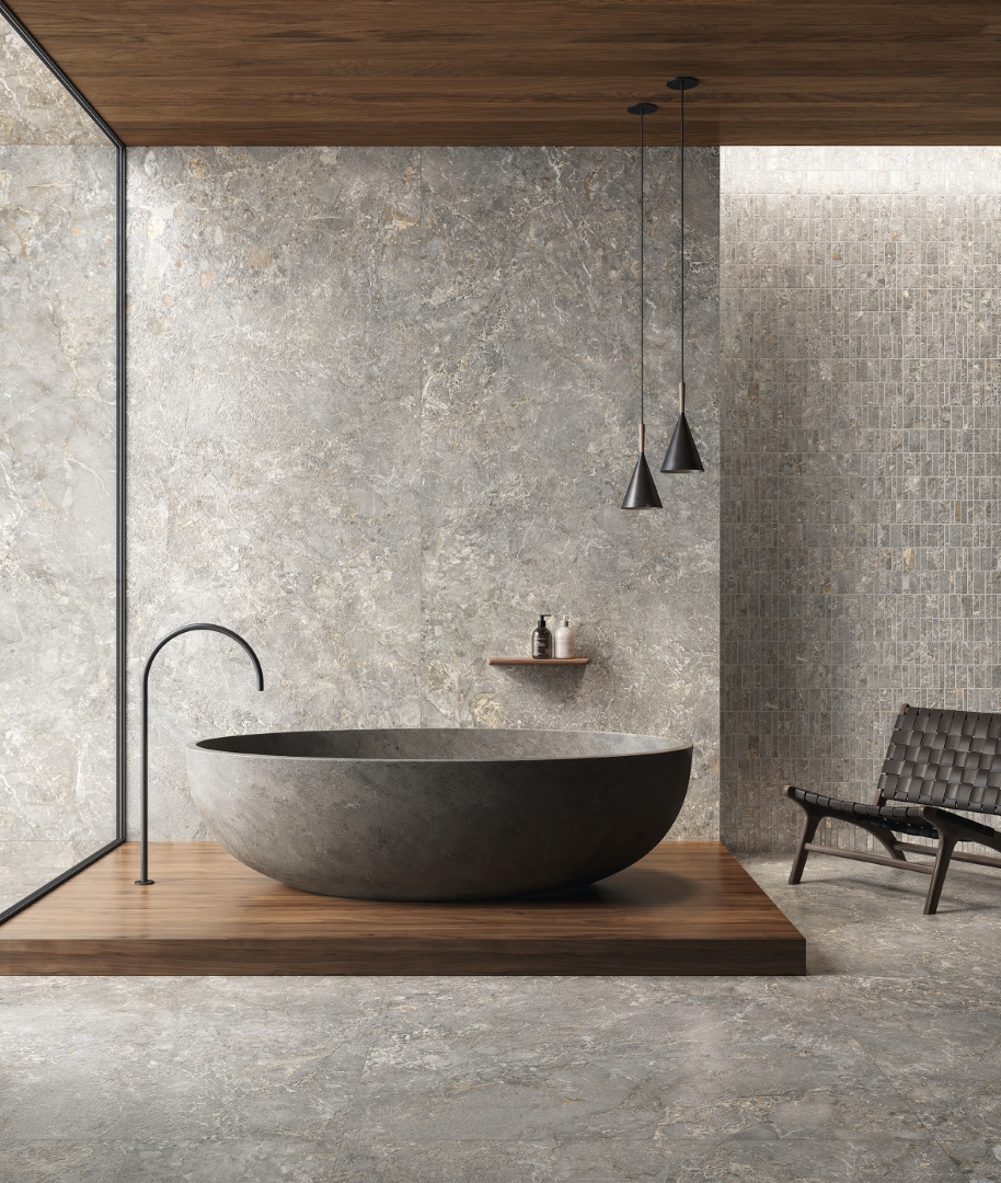 06105 Travertino Creme Satin/Ret 120x280 Ceramiche Piemme
