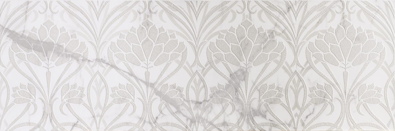 M8T7 Allmarble Wall Statuario Lux Decoro Regent 40x120 MARAZZI Italy