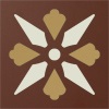 ENC06 Fleur 13 (ROU BAU COG) 5x5 Winckelmans