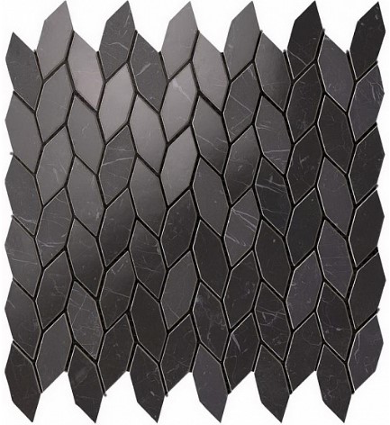 9STN Marvel Nero Marquina Twist 30.5x30.5 Atlas Concorde