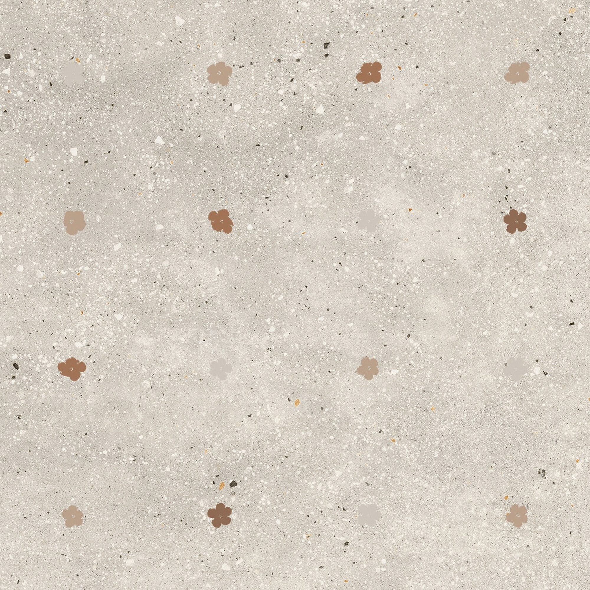 A039157 Ama Fiori Avorio Rect. R10 60x60 Ape Ceramica