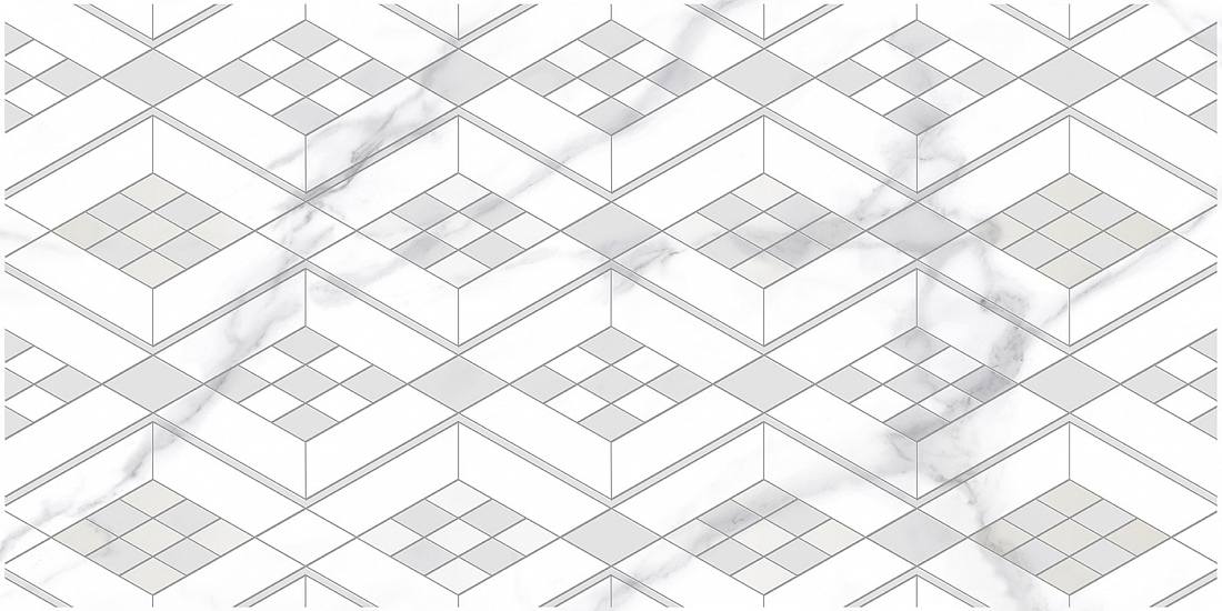 Декор Calacatta Bianco 31.5x63 Керлайф