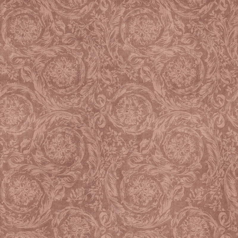 0021765 Barocco Velvet Rust Nat Rett 120x120 Versace (Gardenia Orchidea)