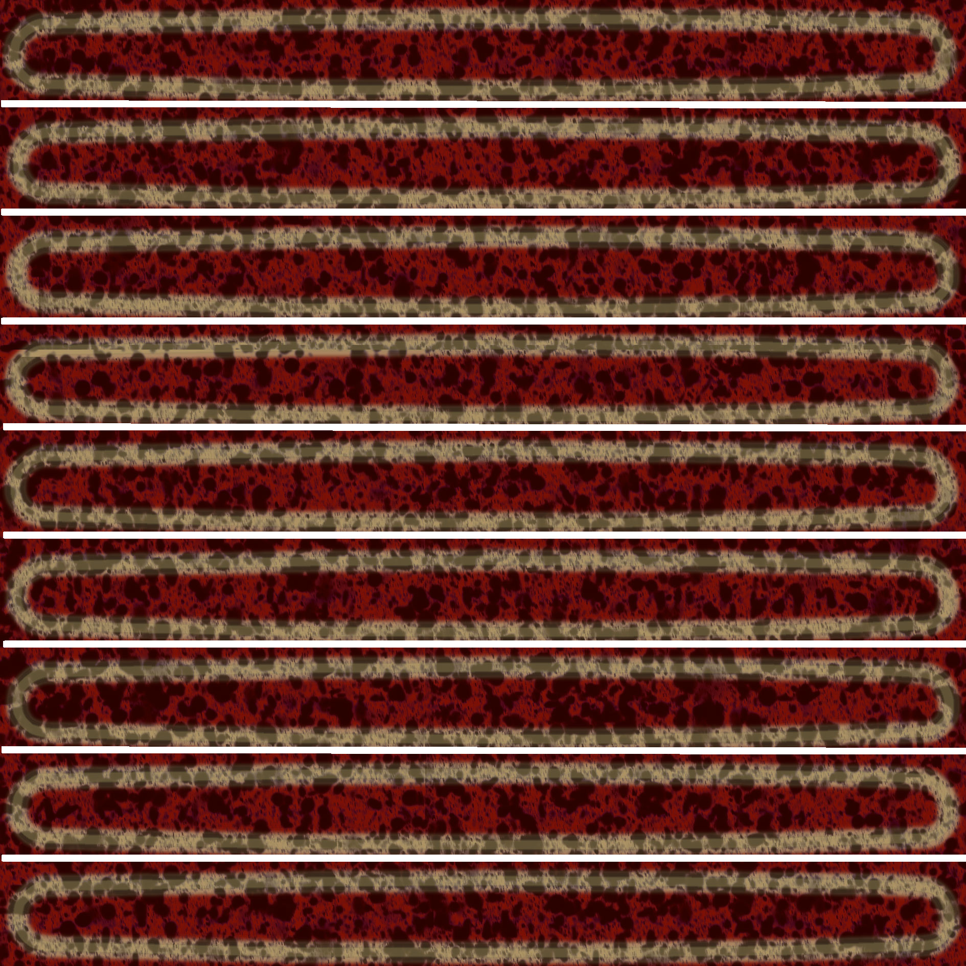 KMD2SOB003BN Декор чипсет Далия красный тёмный глянцевый 20x20x0,95 Kerama Marazzi