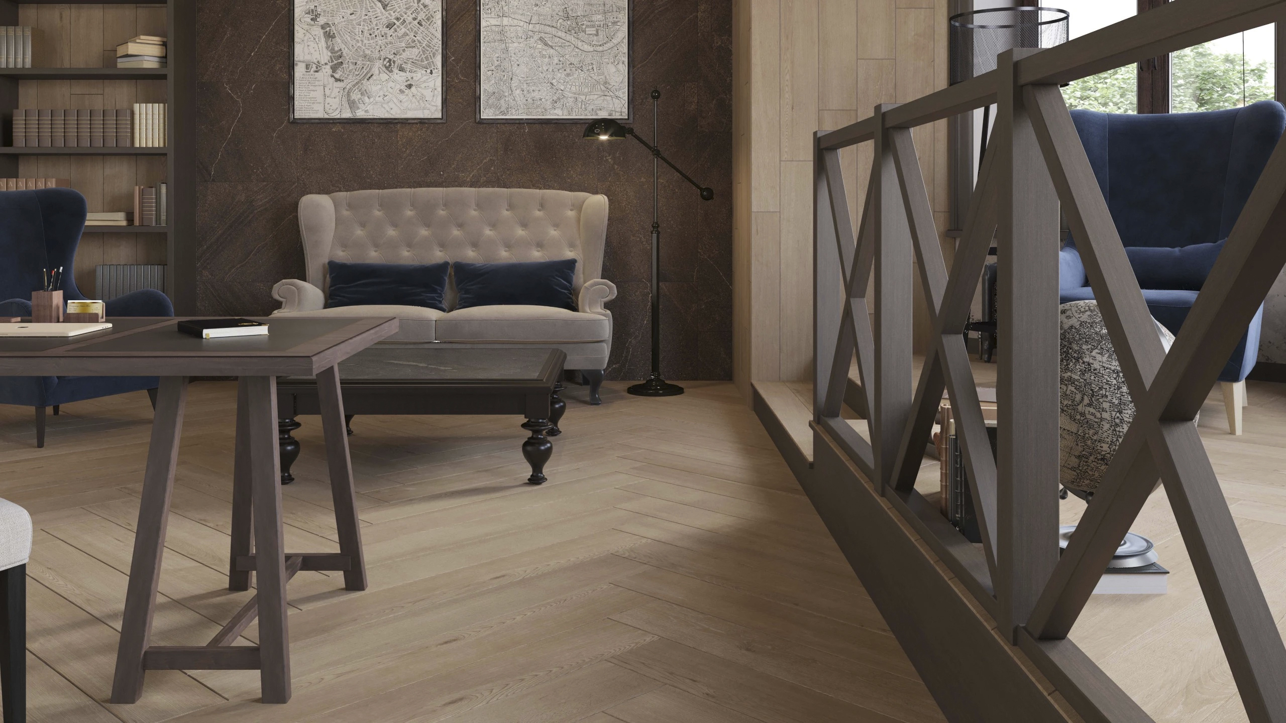 CW04 Classic Wood неполированный 19.4х120х1 Estima