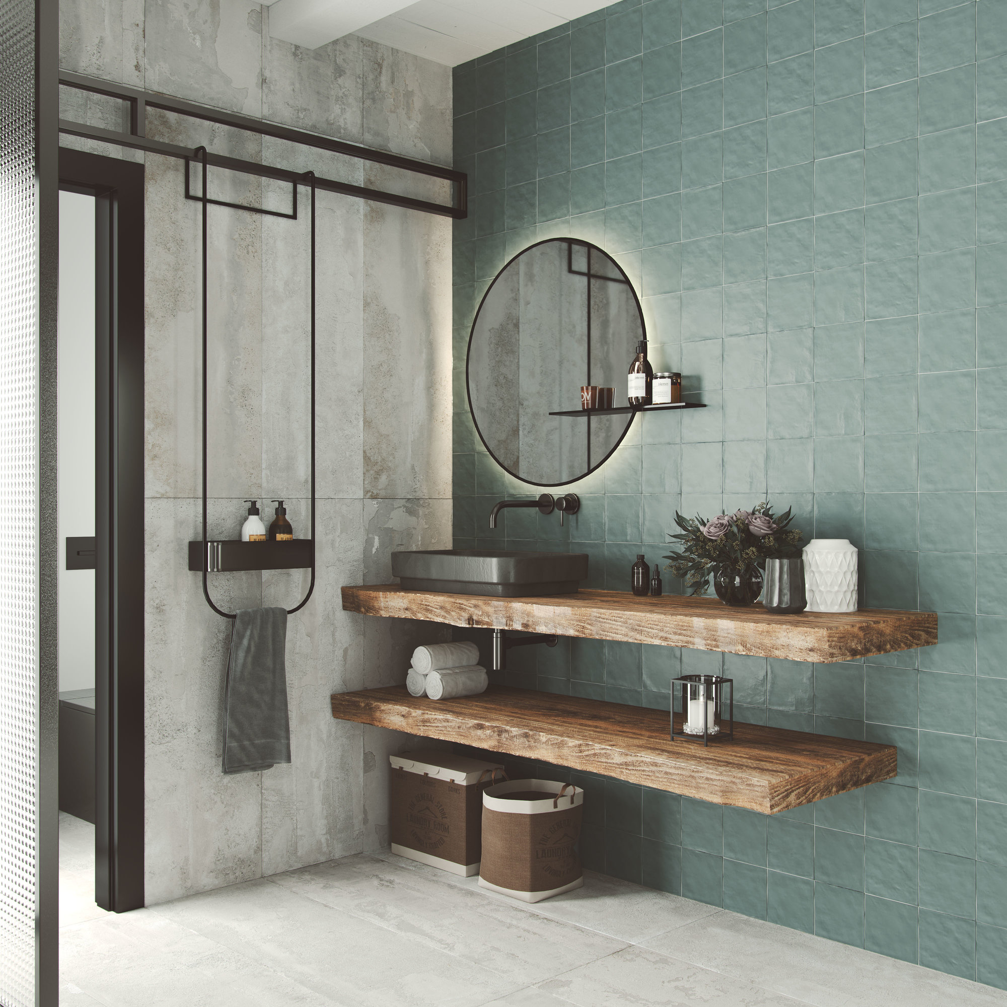 A039500 Picket Modern Forest 6x26 Ape Ceramica фото 13