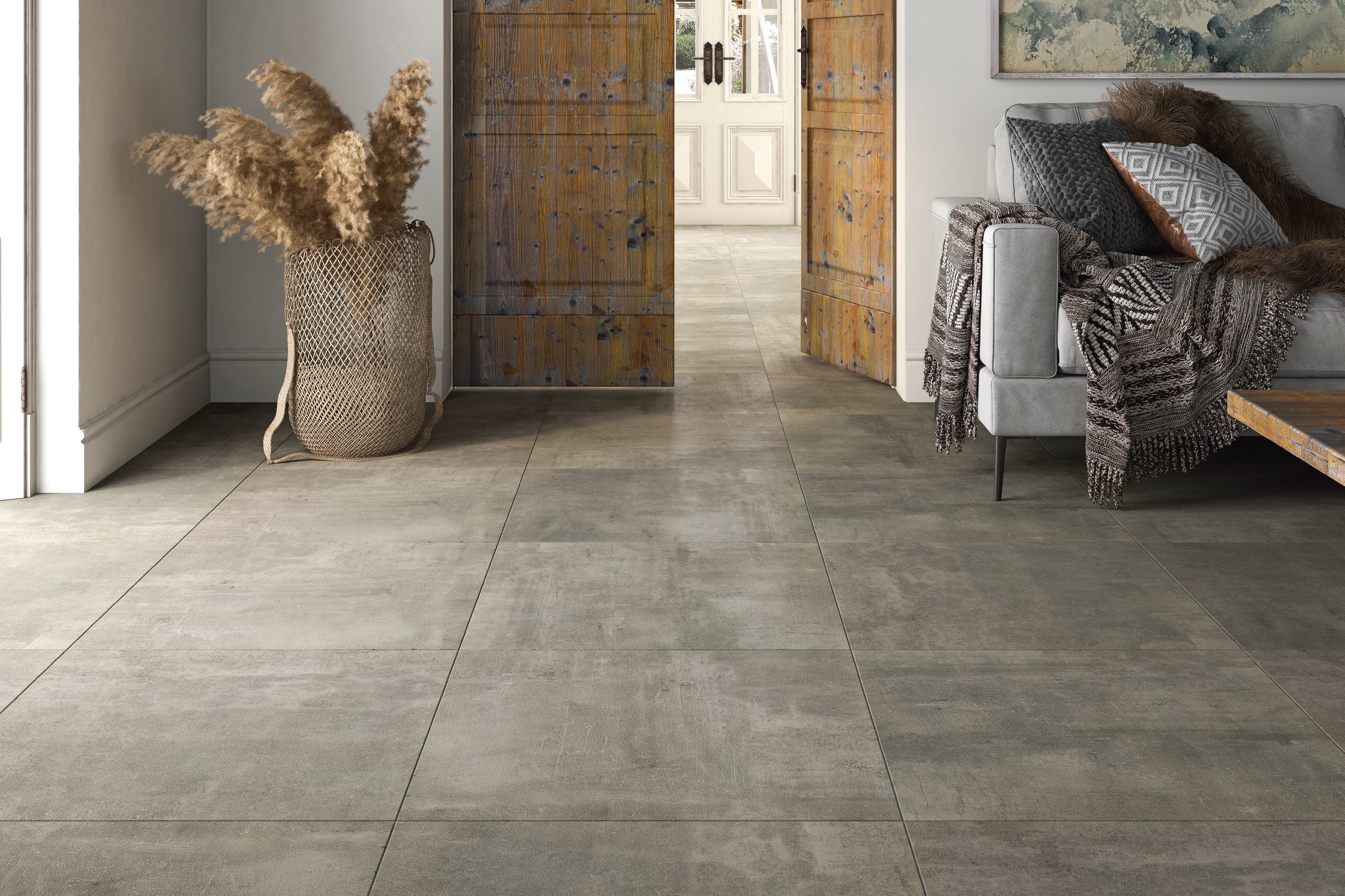 Beton Grey Matt 60x120 Seranit фото 4