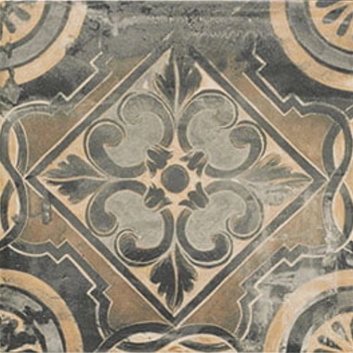 PT03077 Scudo Canaletto Nero 20x20 Mainzu