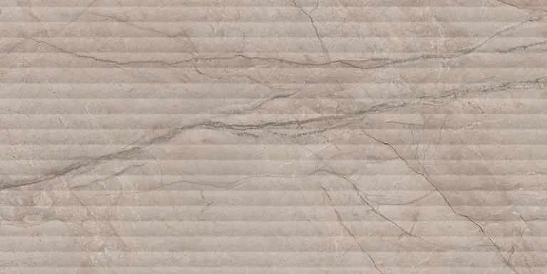 KM6012B0240R Ифран бежевый светлый глянцевый структура обрезной 60x119,5x1 Kerama Marazzi