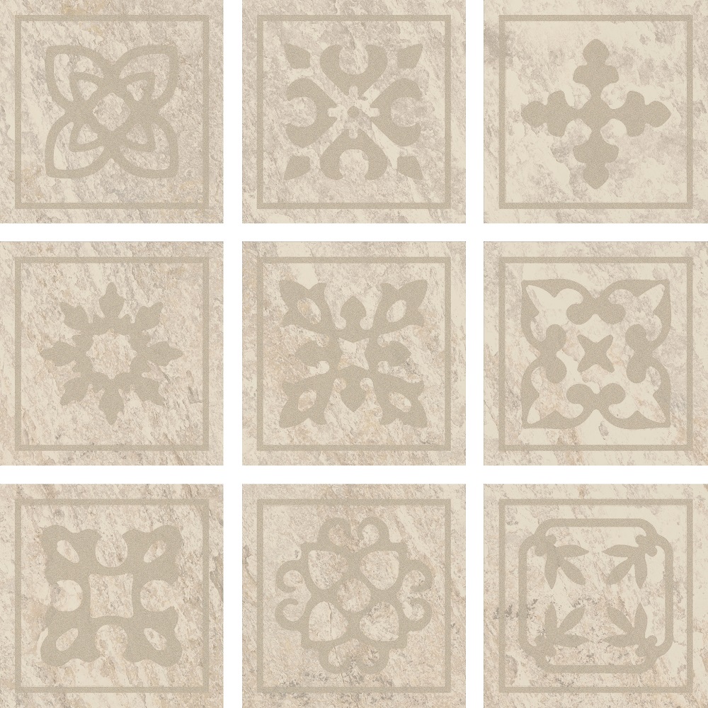 610090001121 Alpi Bianco Tozzetto Celtico 10х10 ColiseumGres фото 3