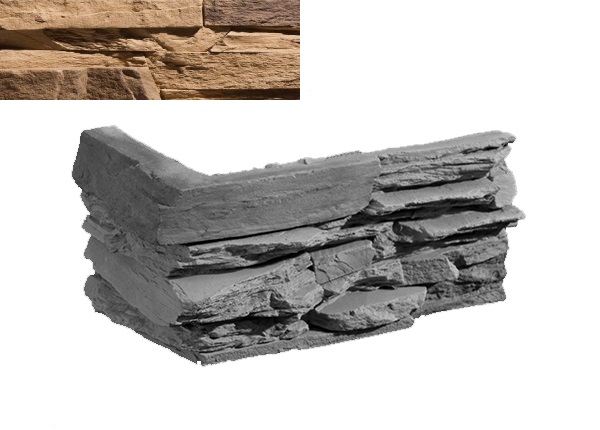 Угловой элемент Верона 874 20/11x10x3 Leonardo Stone