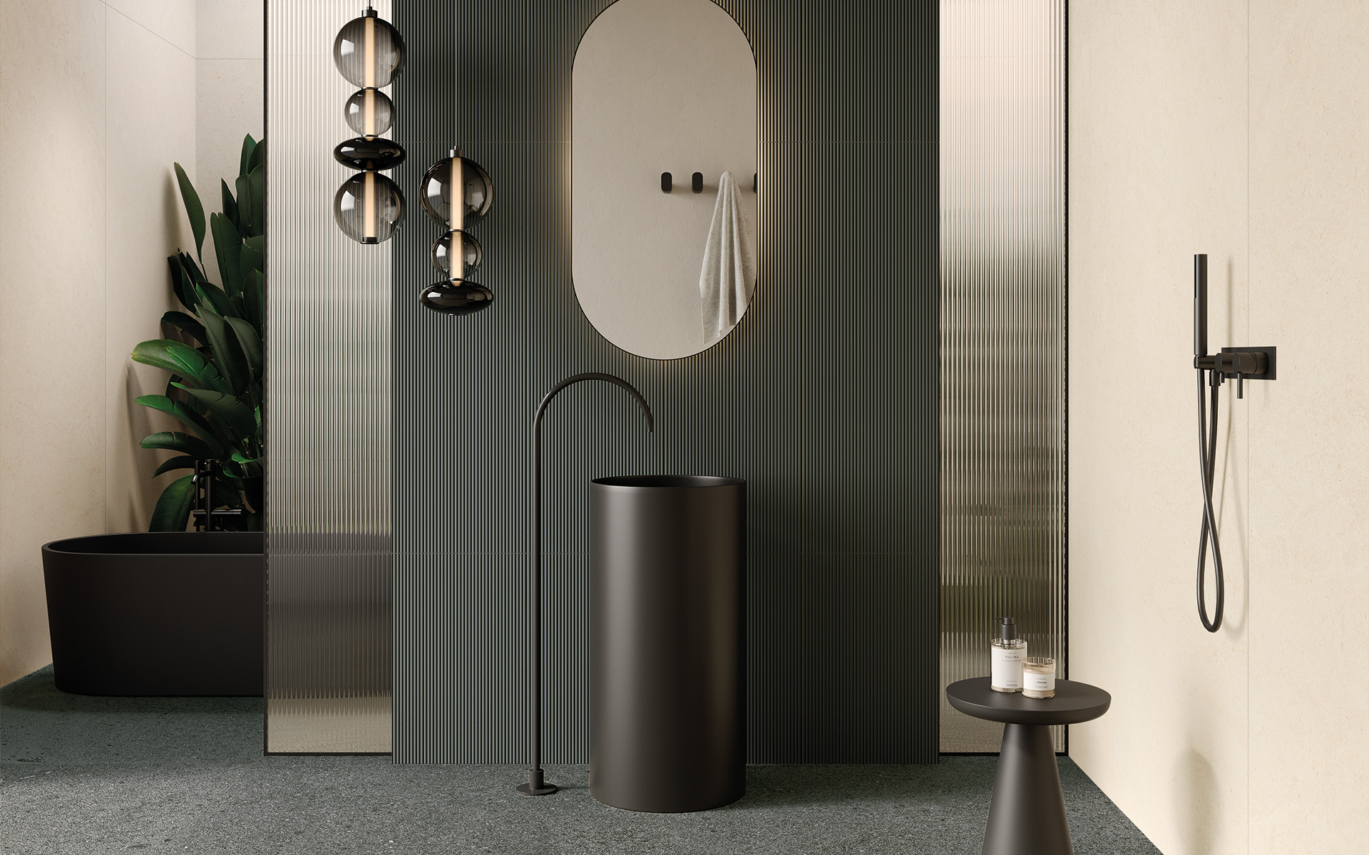 8929989 Victorian Stone Moon Cream Flamed 120x60 Iris Ceramica фото 2