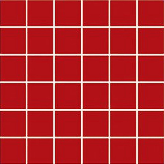 80055.1 Mosaic Red 5x5 30x30 Serapool