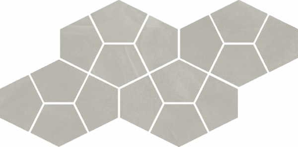 620110000183 Continuum Silver Mosaico Prism 41.3x20.5 Italon