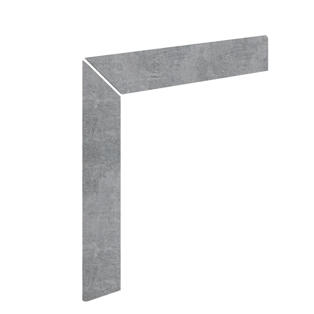 Плинтус для кантиковой cтупени Urban 381 Iron R9 596х596х11 Kerastep