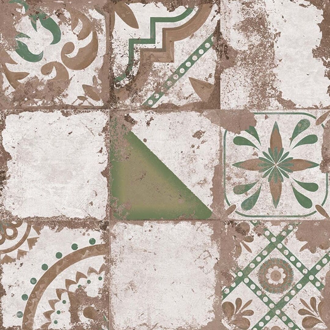 Memory 7 Verde Brillo 58x58 El Molino