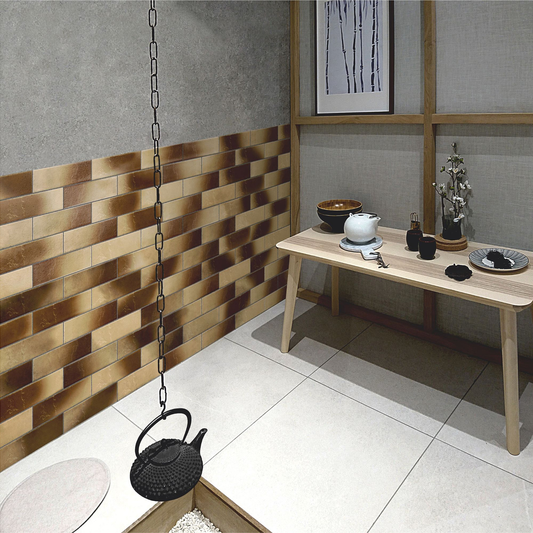 Техас 4 коричневый 6,5x24,5 Керамин фото 2