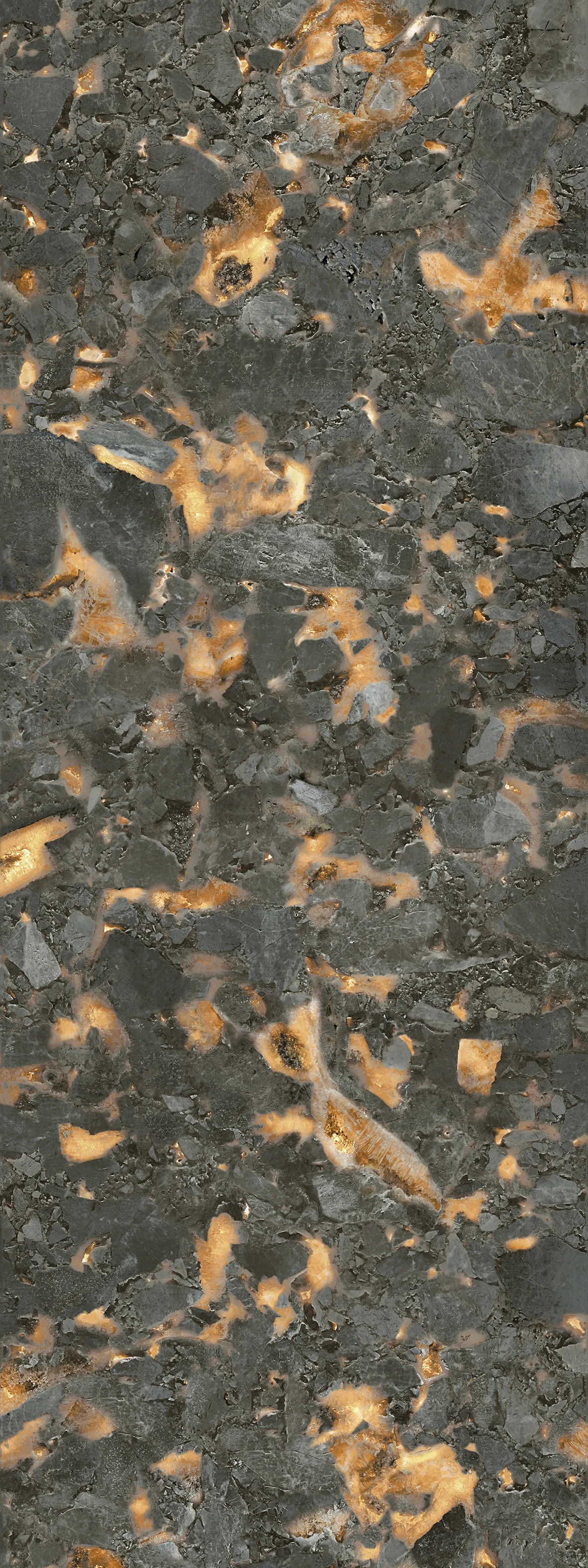 SL1232G0342R6 Лава чёрный лаппатированный обрезной 119,5x320x0,6 Kerama Marazzi фото 2